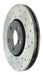 StopTech 6/99-08 VW Beetle / 03-10 Beetle Conertible / 12/98-06 Golf GTI Left Front Drilled Rotor