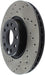 StopTech Drilled Sport Brake Rotor