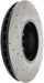 StopTech 12-15 BMW 335i Drilled Left Front Rotor