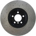 StopTech 12-15 BMW 335i Drilled Left Front Rotor