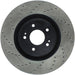 StopTech 08-16 Mitsubishi Lancer Sport Drilled Right Front Rotor