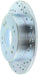 StopTech Select Sport 06-15 Honda Civic Si Slotted and Drilled Left Rear Rotor