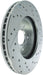 StopTech Select Sport 99-08 Acura TL (STD Caliper) / 01-03 CL Slotted and Drilled Right Front Rotor