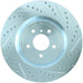 StopTech Select Sport Sport Nissan Slotted and Drilled Front Left Rotor