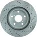 StopTech Select Sport 11-16 Toyota Avalon/ 11-17 Camry SportStop Slotted & Drilled Righ Front Rotor