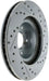 StopTech Select Sport 13-15 Subaru BRZ Slotted / Drilled Right Front Rotor