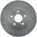 StopTech Select Sport 13-15 Subaru BRZ Slotted / Drilled Right Front Rotor