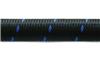 Vibrant -10 AN Two-Tone Black/Blue Nylon Braided Flex Hose (20 foot roll)