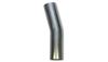 Vibrant 3in O.D. T304 SS 15 deg Mandrel Bend 5in x 5in leg lengths (5in Centerline Radius)