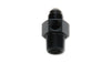 Vibrant -6AN Male to 3/8in NPT Male Union Adapter Fitting w/ 1/8in NPT Port