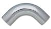 Vibrant 3in O.D. Universal Aluminum Tubing (90 degree bend) - Polished