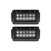 Westin HDX Flush Mount B-FORCE LED Light Kit (Set of 2) w/wiring harness - Black