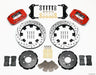 Wilwood Dynapro Radial Front Kit 12.19in Drilled Red 99-03 Jetta IV & Golf IV