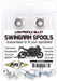 Swingarm Spools Black