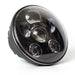 Headlight 5.75" Black 6 Projector