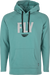 Fly Weekender Pullover Hoodie Sea Green/grey Xl