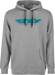 Fly Corporate Pullover Hoodie Grey/blue Xl