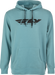 Fly Corporate Pullover Hoodie Grey/blue Xl