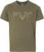 Youth Fly Edge Tee Military Green Ys