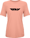 Women's Fly Origin Corp Tee Peach Xl