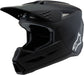 Sm3 Youth Solid Helmet Black Matte Ys