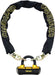 Mastiff 8019l Chain With Boxer U-lock Blk/yel 6 Ft