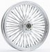 Fr 48-spk Dd Chrome 16x3.5 Wg-hub 3/4" Axle 00 Ltr