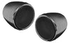 2 Speaker Bt Amplified Kit 3" Speakers Black Chrome