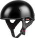 Hh-45 Half Helmet Naked Matte Black 2x