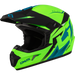 Mx-46 Compound Helmet Matte Hi-vis Green/blk/blue Xl