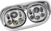 Led Headlight Chr/chr Halo Fltr `98-13