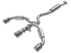 aFe 23-24 Toyota GR Corolla L3 1.6L (t) Gemini XV 3in to 2-1/2in Cat Back Exhaust w/ Polished Tips aFe