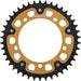 Rear Stealth Sprocket Alu/Stl 42t 520 Gld Hay/Suz/Tri SUPERSPROX