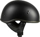 .357 Solid Half Helmet Matte Black Xs HIGHWAY 21