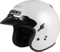 Gm 32 Open Face Helmet Pearl White Lg GMAX