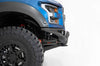 Addictive Desert Designs 17-20 Ford F-150 Raptor Bomber Front Bumper w/ 4 Rigid 360 6in Round Mounts - Bumpers Grilles
