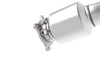 aFe 09-16 Audi A4/A5 (B8) L4-2.0L (t) Twisted Steel 3in. Downpipe - 304 Stainless w/ Cat - Exhaust Mufflers & Tips