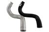 aFe BladeRunner 3in Black Intercooler Hot Cold Side Tubes Combo 02-04 GM Diesel Trucks 6.6L V8 (td) - Forced Induction