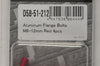 Drc Aluminum Flange Bolts Titanium M6x35mm 4/pk - Red - Tires & Wheels