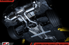 AWE Tuning 2020 Toyota Supra A90 Resonated Touring Edition Exhaust - 5in Chrome Silver Tips - Mufflers &