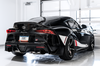 AWE Tuning 2020 Toyota Supra A90 Resonated Touring Edition Exhaust - 5in Chrome Silver Tips - Mufflers &