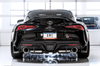 AWE Tuning 2020 Toyota Supra A90 Resonated Touring Edition Exhaust - 5in Chrome Silver Tips - Mufflers &