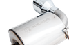 AWE Tuning 2020 Toyota Supra A90 Resonated Touring Edition Exhaust - 5in Chrome Silver Tips - Mufflers &