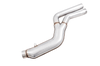 AWE Tuning 2020 Toyota Supra A90 Resonated Touring Edition Exhaust - 5in Chrome Silver Tips - Mufflers &