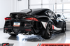 AWE Tuning 2020 Toyota Supra A90 Resonated Touring Edition Exhaust - 5in Chrome Silver Tips - Mufflers &
