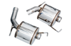 AWE Tuning 19-23 Audi C8 S6/S7 2.9T V6 AWD Track-to-Touring Conversion Kit - Exhaust Mufflers & Tips