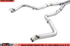 AWE Tuning 2015 + Dodge Challenger 6.4L/6.2L Supercharged Track Edition Exhaust - Use Stock Tips - Mufflers &
