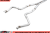 AWE Tuning 2015 + Dodge Challenger 6.4L/6.2L Supercharged Track Edition Exhaust - Use Stock Tips - Mufflers &