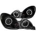 ANZO 1998-2005 Lexus Gs300 Projector Headlights w/ Halo Black ANZO