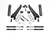 Fabtech 17-21 Ford F250/F350 4WD Gas 4in Rad Arm Sys w/Coils & Stealth Fabtech